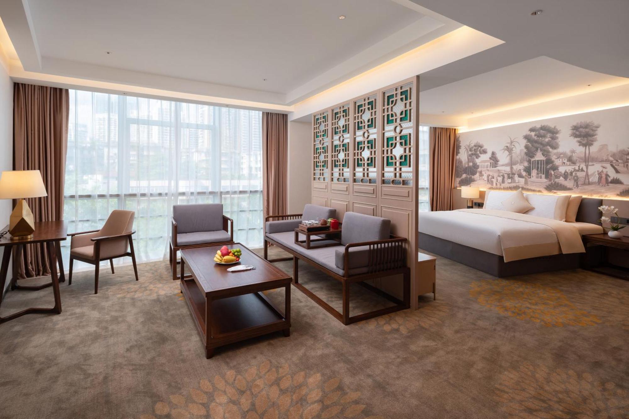 Guangzhou Wogo Yuanbao Hotel-Zhujiang New Town-Free Canton Fair Shuttle Bus & Overseas Buyer Registration Services Exterior foto