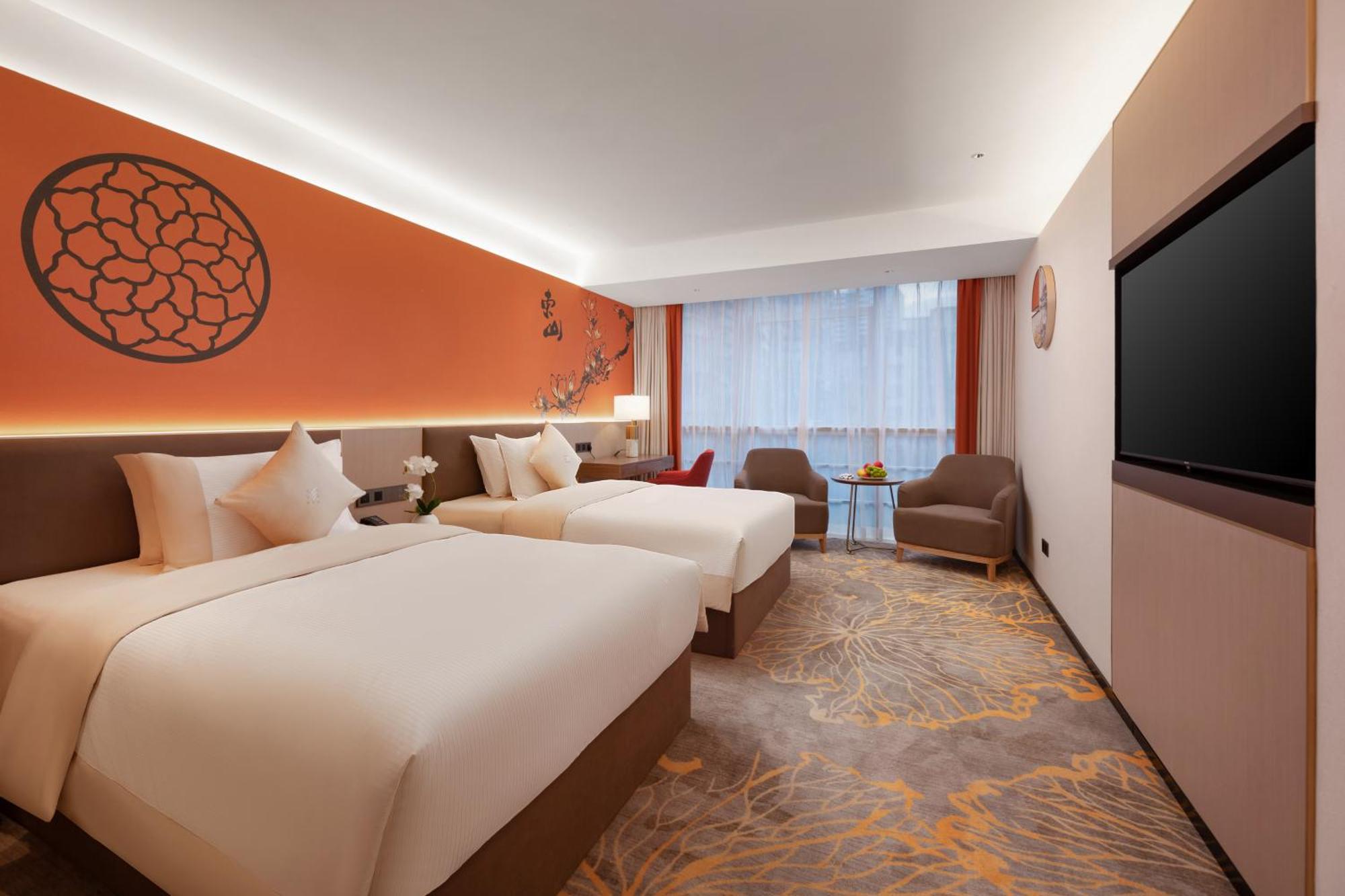 Guangzhou Wogo Yuanbao Hotel-Zhujiang New Town-Free Canton Fair Shuttle Bus & Overseas Buyer Registration Services Exterior foto
