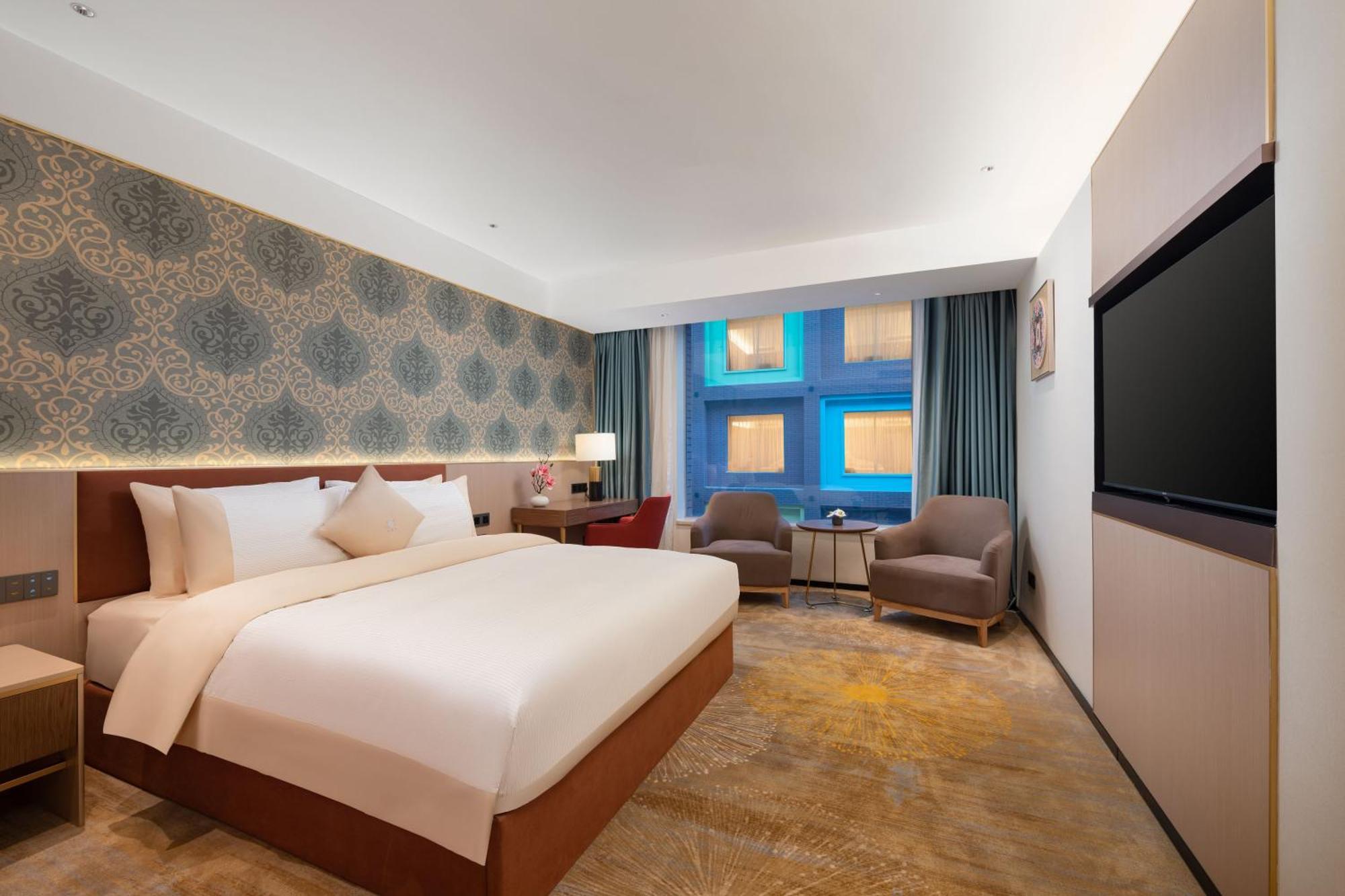 Guangzhou Wogo Yuanbao Hotel-Zhujiang New Town-Free Canton Fair Shuttle Bus & Overseas Buyer Registration Services Exterior foto